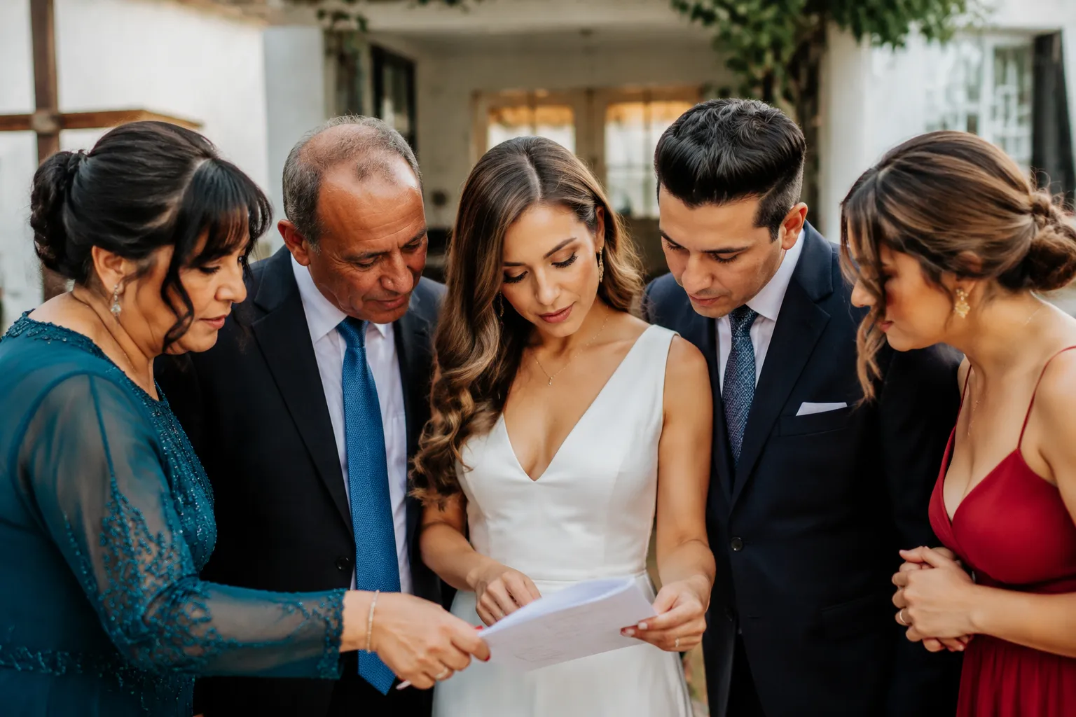 Civil Wedding Participants and Family Coordination