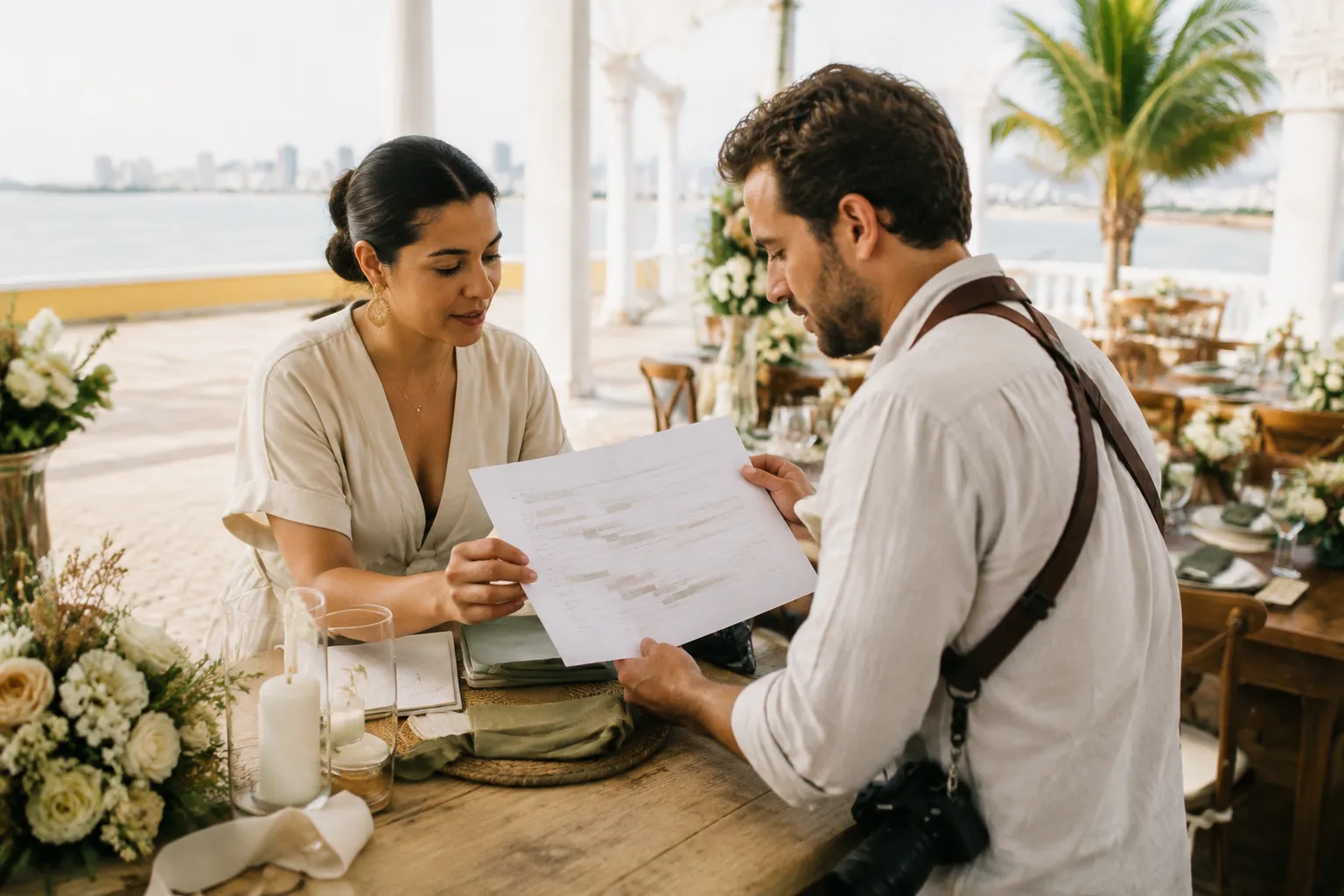 Destination Wedding Vendor and Photo Logistics